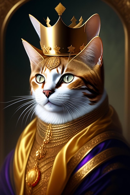 Majestätische Katze