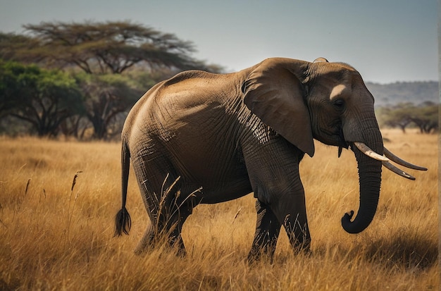 Majestic Elephant Trek eine unglaubliche Reise durch goldene Wiesen