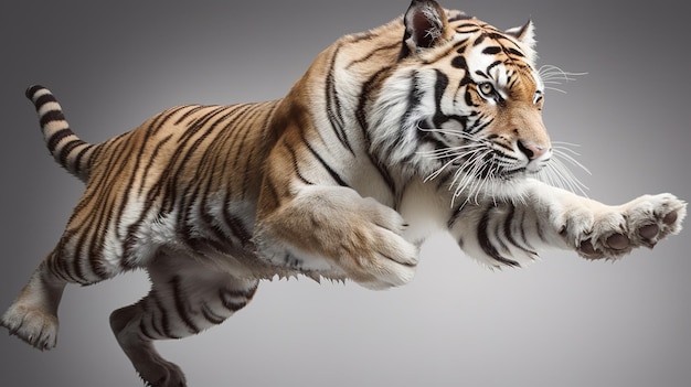 Majestic Tiger em Leap Generative AI