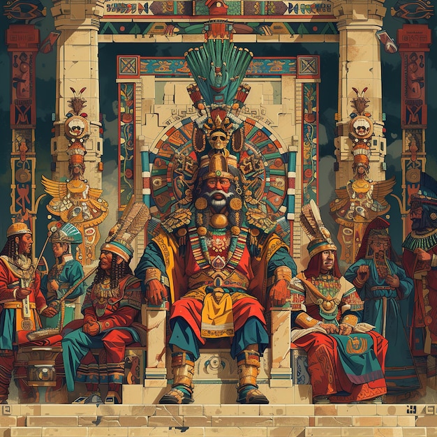 La majestuosa corte de los imperios incas