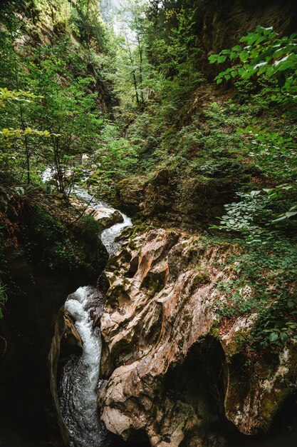 Majestuosas Gargantas du Pont du Diable Cave en Francia