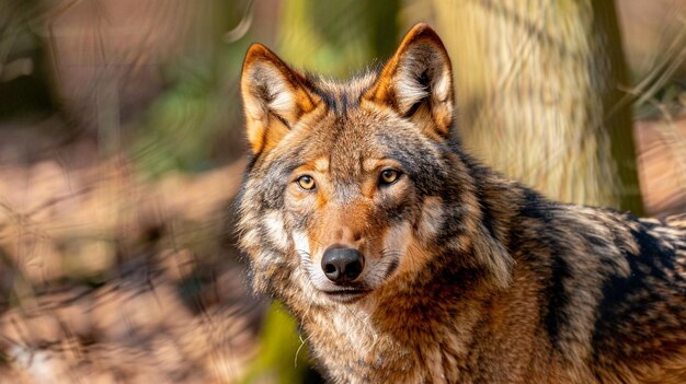 El majestuoso lobo en la naturaleza