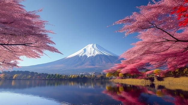 El majestuoso paisaje del día de la montaña