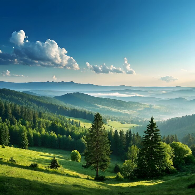 El majestuoso paisaje montañoso