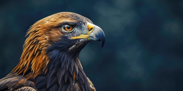 El majestuoso retrato del águila dorada