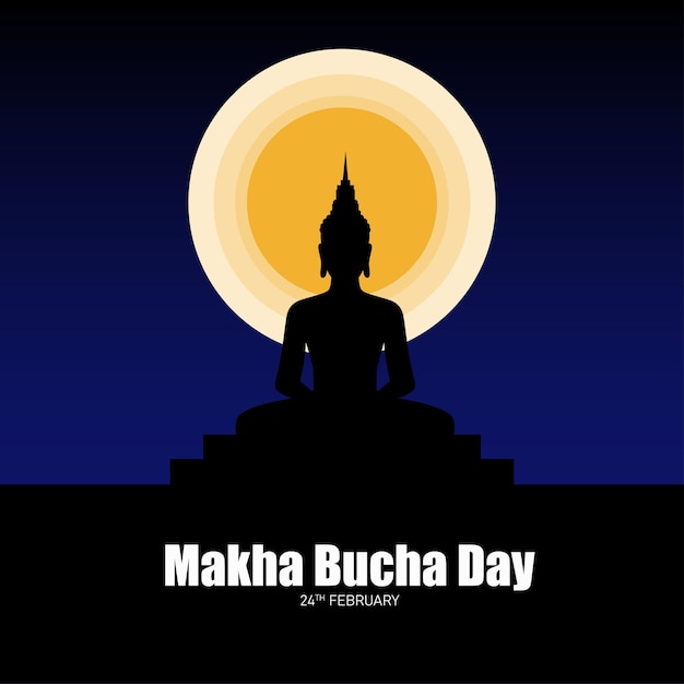 Makha Bucha é um festival budista significativo celebrado na lua cheia