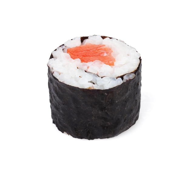 Maki de sushi con salmón