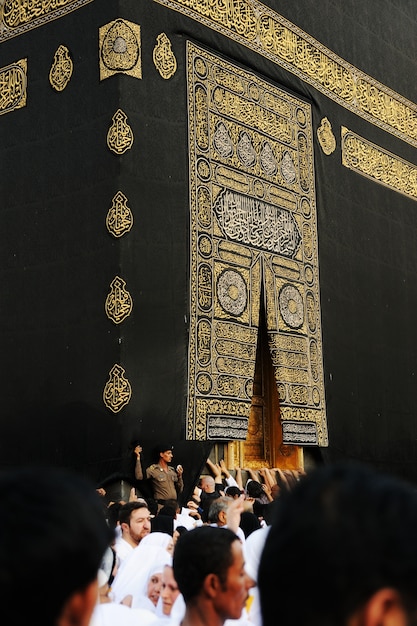 Foto makkah kaaba hajj musulmanes