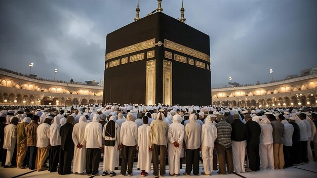 Foto makkah kaaba hajj musulmanes