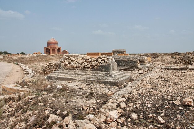 Makli-Nekropole Vintage-Gräber in Thatta, Pakistan