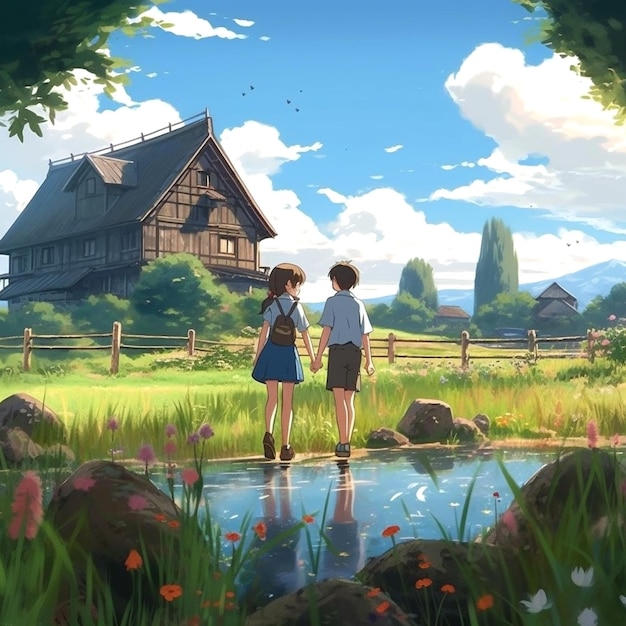 Makoto Shinkai-Hintergrund