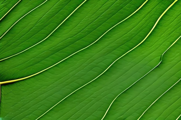 Makrofoto des grünen Blattes