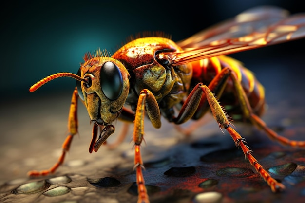 Makrofotografie von Insekten