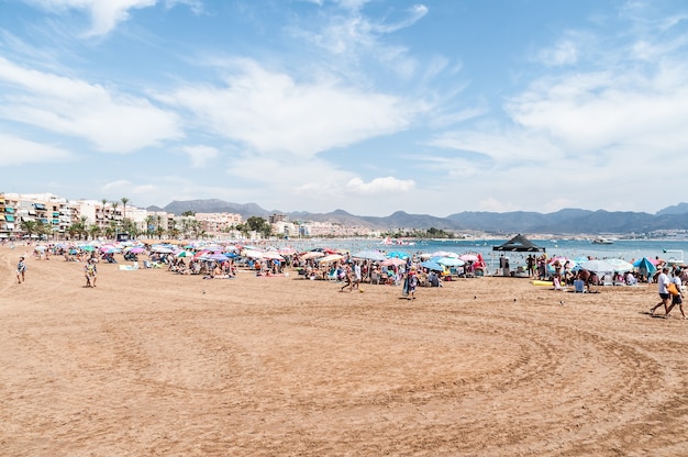 Malaga beach Espanha Andaluzia