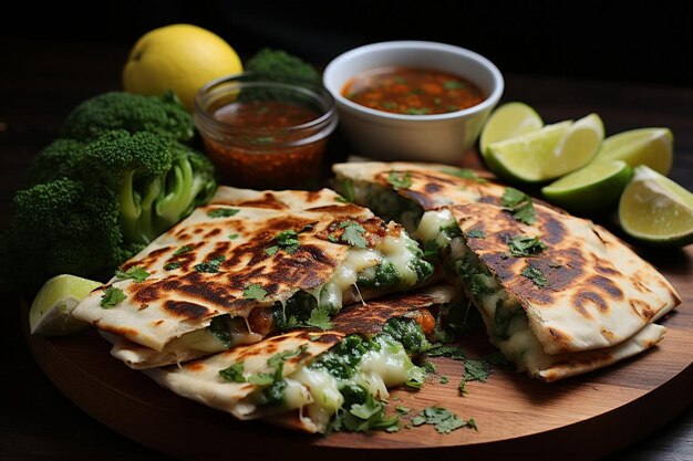 Malai Kofta Quesadilla de la India