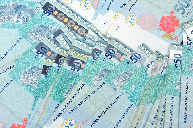 Malaysia Ringgit Note Hintergrund