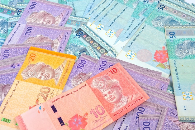 Malaysia Ringgit Note Hintergrund