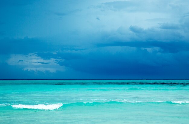 Malediven Beach Resort Panoramalandschaft.