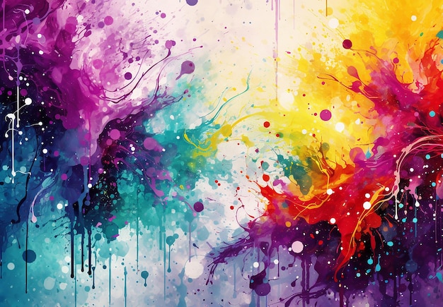 Malerei Farbige Aquarelle Hintergrund Farbfarbe Aquarelle Splash Art Textur