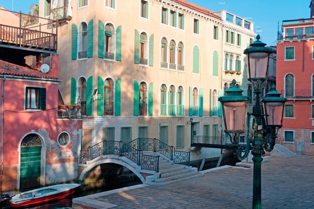 Malerische Ecke in Venedig Italien