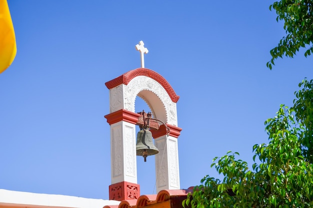 Malerische Kirche im Zentrum von Georgioupolis Griechenland Kreta