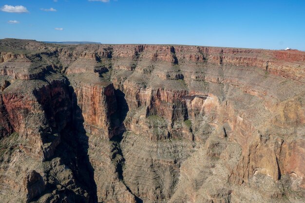 Malerische Landschaft des Grand Canyon National Park während des sonnigen Tages Arizona USA