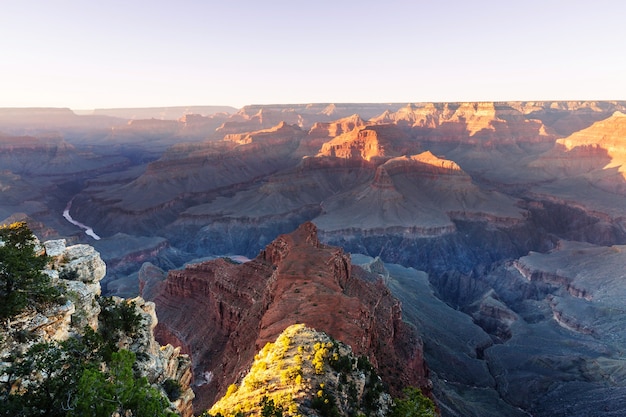 Malerische Landschaften des Grand Canyon