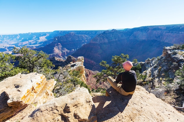 Malerische Landschaften des Grand Canyon