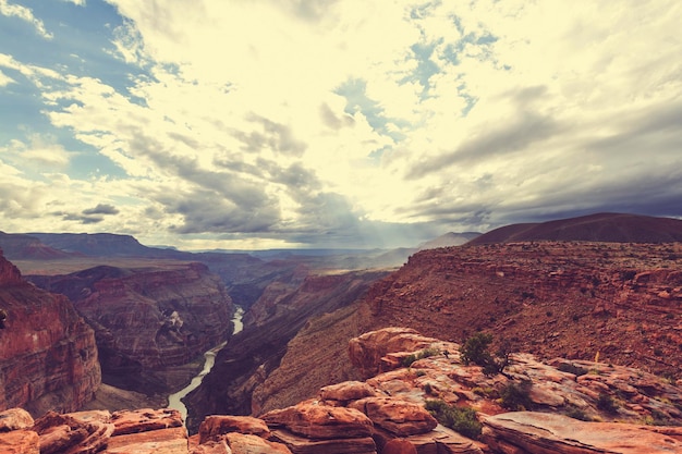 Malerische Landschaften des Grand Canyon