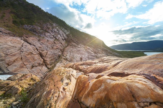 Malerische Landschaften Norwegens