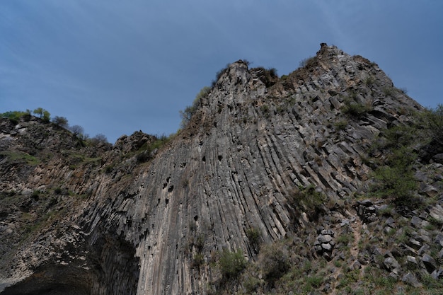 Malerische Stone Symphony-Felsen in der Nähe von Garni Armenia