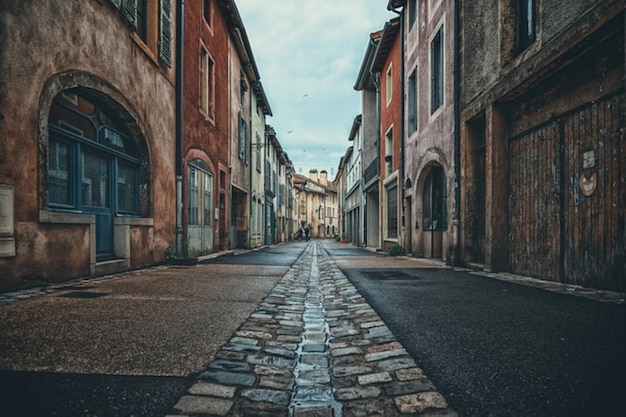 Foto malerische straßen