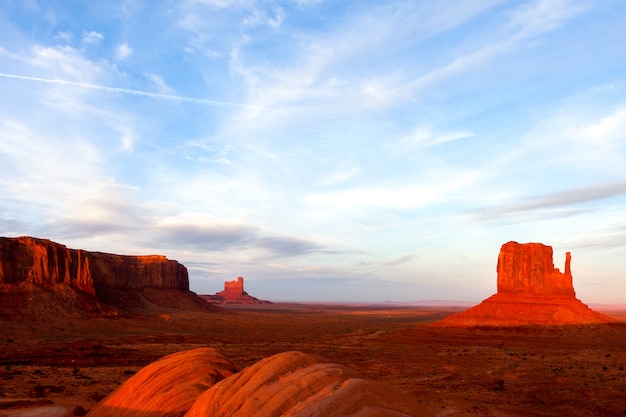 Malerischer Blick auf das Monument Valley Utah USA