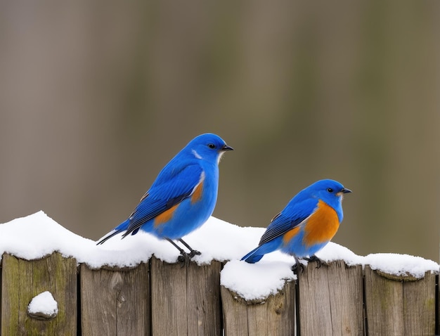 malerischer blick auf den schönen vogel in der natur