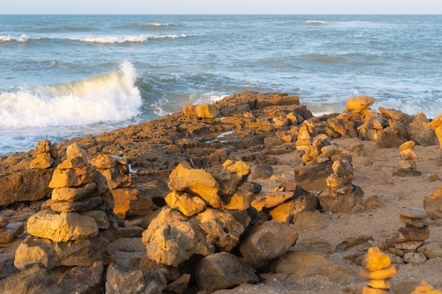 Malerischer Blick auf die Wüste gegen Himmel Foto in La Guajira Kolumbien