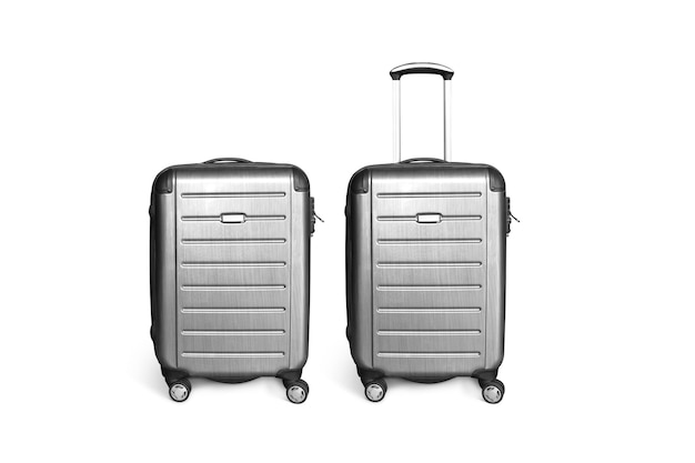 maleta aislada en un fondo blanco ilustración 3D renderización 3D