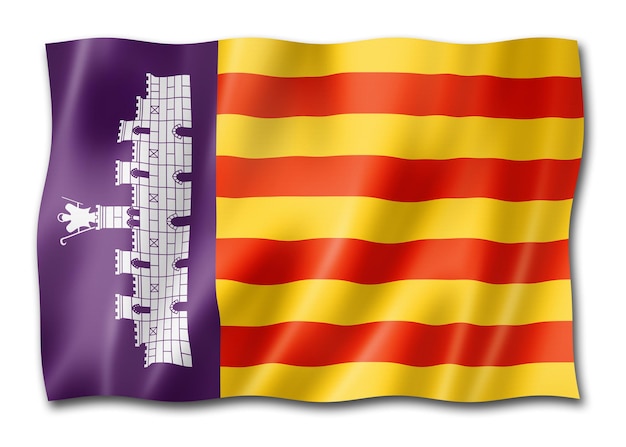 Mallorca Balearen Flagge Spanien