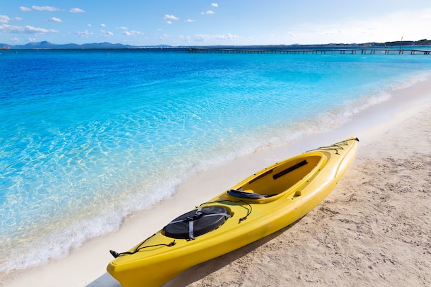 Foto mallorca playa de platja de alcudia en mallorca