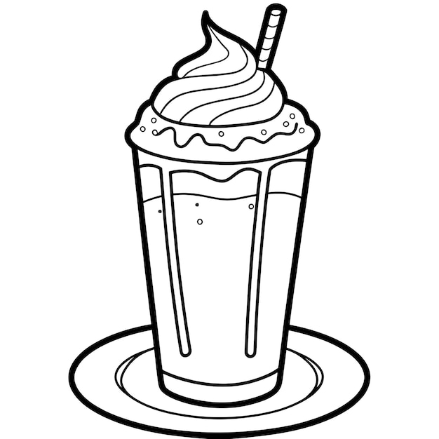 Malseite für Milkshake