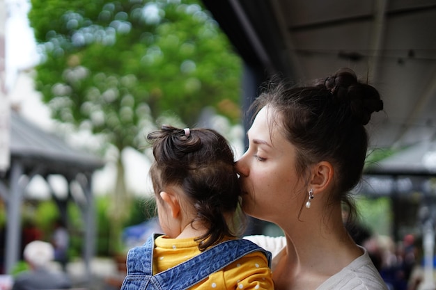 mamãe e filha linda