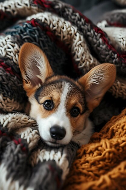 Foto mamífero cachorro corgi marrom e branco