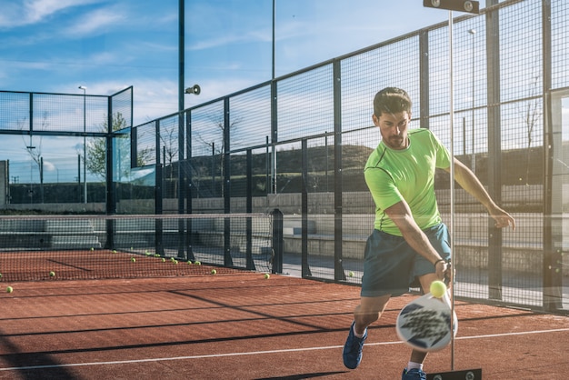 Man spielt Padel