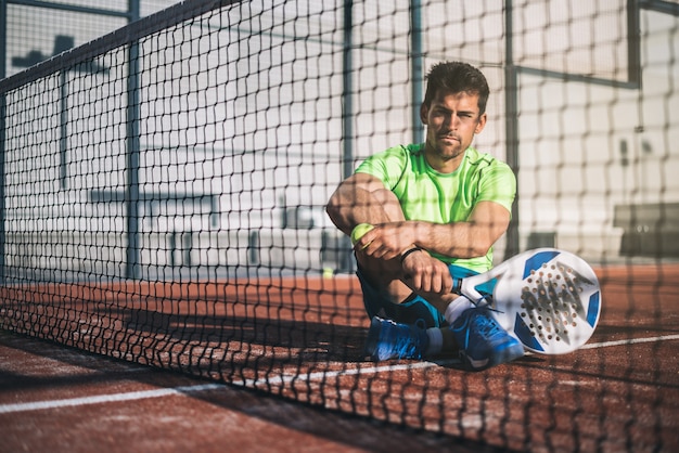 Man spielt Padel