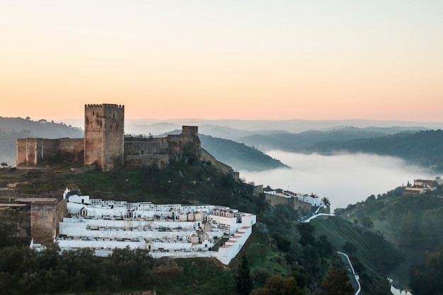 Foto mañana nublada en mertola