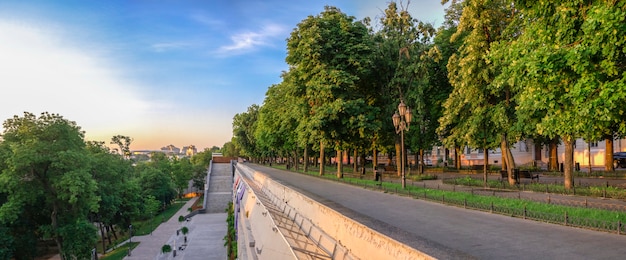 Mañana de verano en Odessa Boulevard