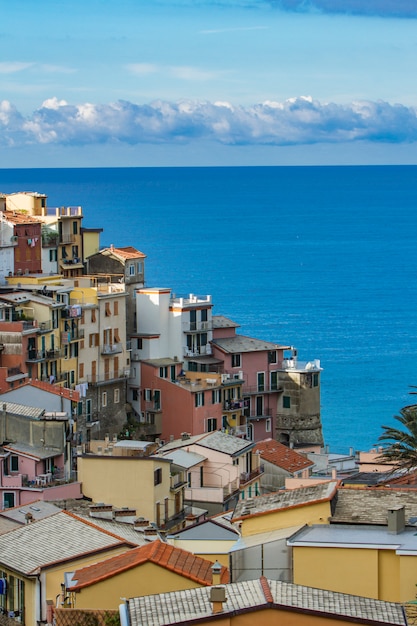 Foto manarola, cinque terre, italia