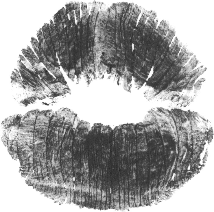 Foto la mancha del beso en capas