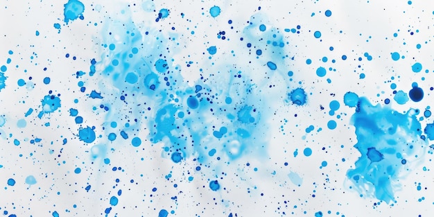 Manchas azules en fondo blanco Generación Ai