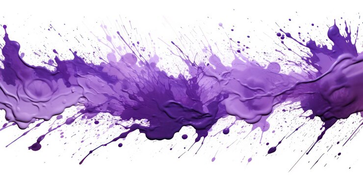 Foto manchas de tinta lavanda e manchas de tinta textura de salpicaduras em fundo branco ar 21 v 52 id de trabalho e6ab8a6d37814cec8fbb37627213c298