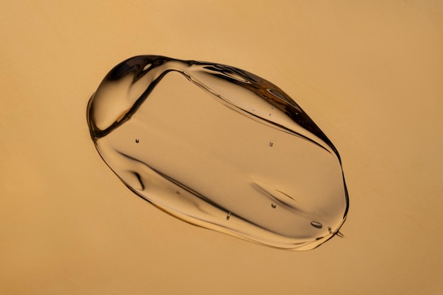 Manchas, muestras, manchas de suero o aceite antienvejecimiento facial con partes doradas